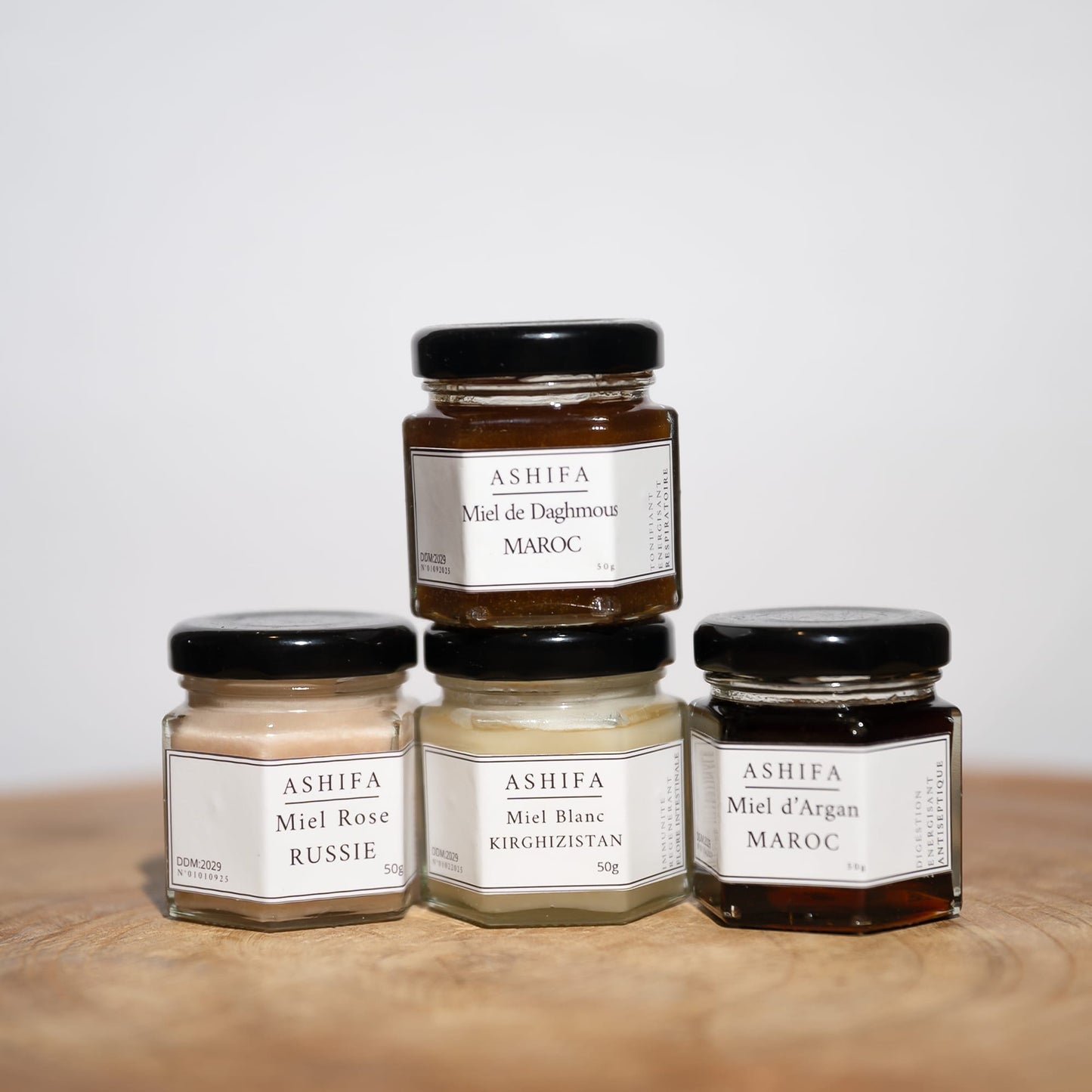 Lot Découverte (4 pots de miel)