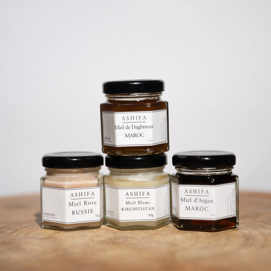 Lot Découverte (4 pots de miel)