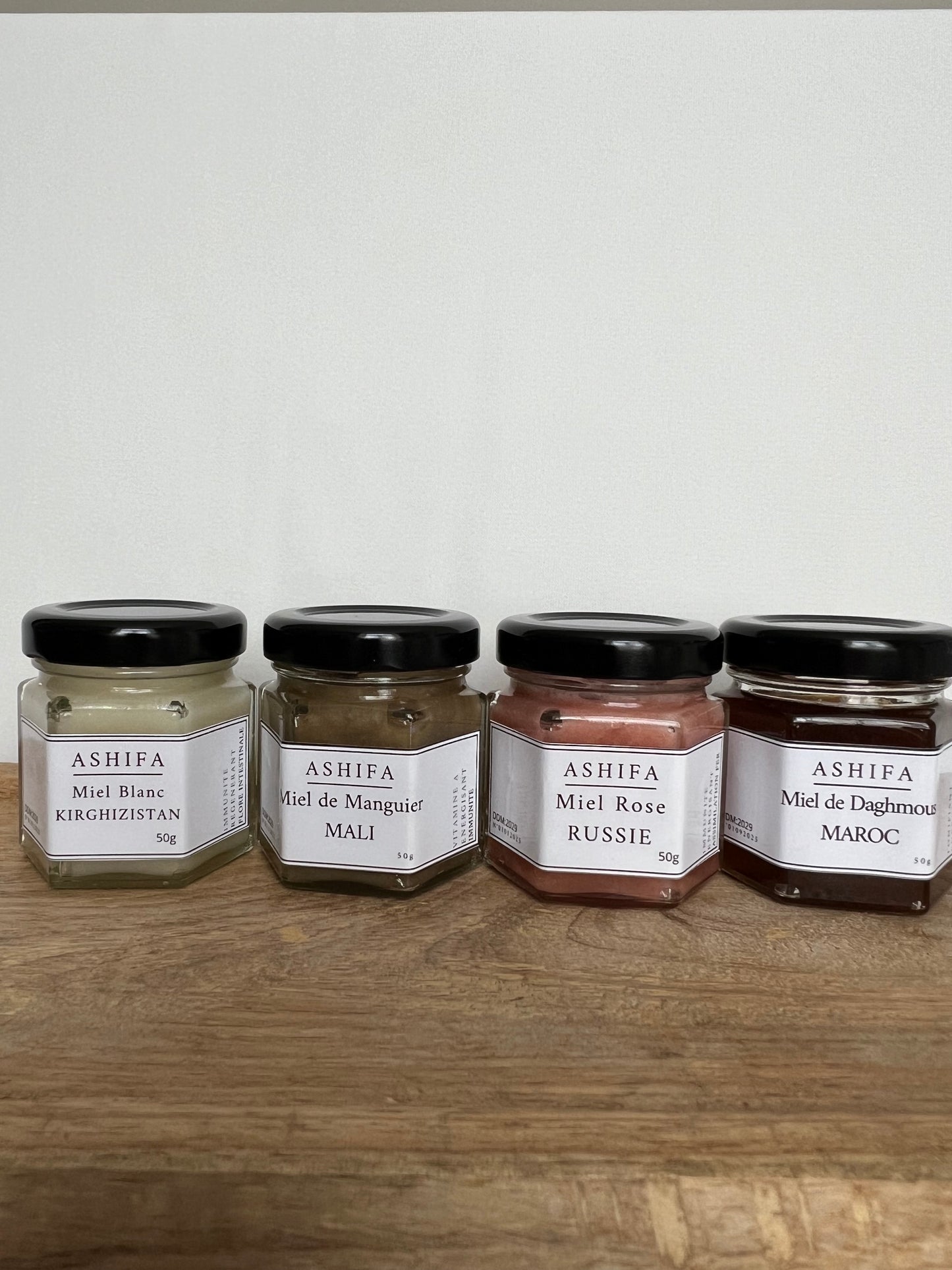 Lot Découverte (4 pots de miel)