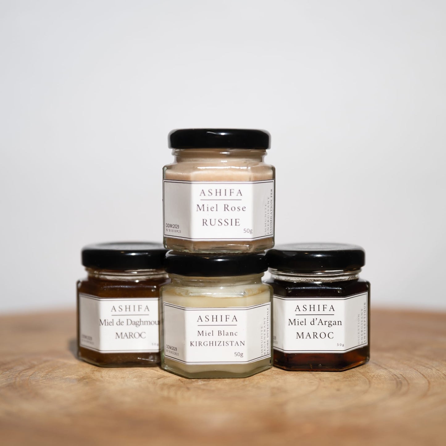 Lot Découverte (4 pots de miel)